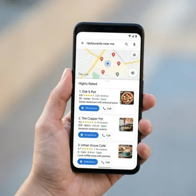 Première position Google Maps